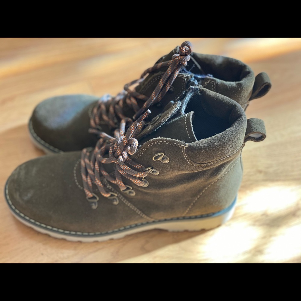 Zara Suede  high boots size 4.5US/37EUR